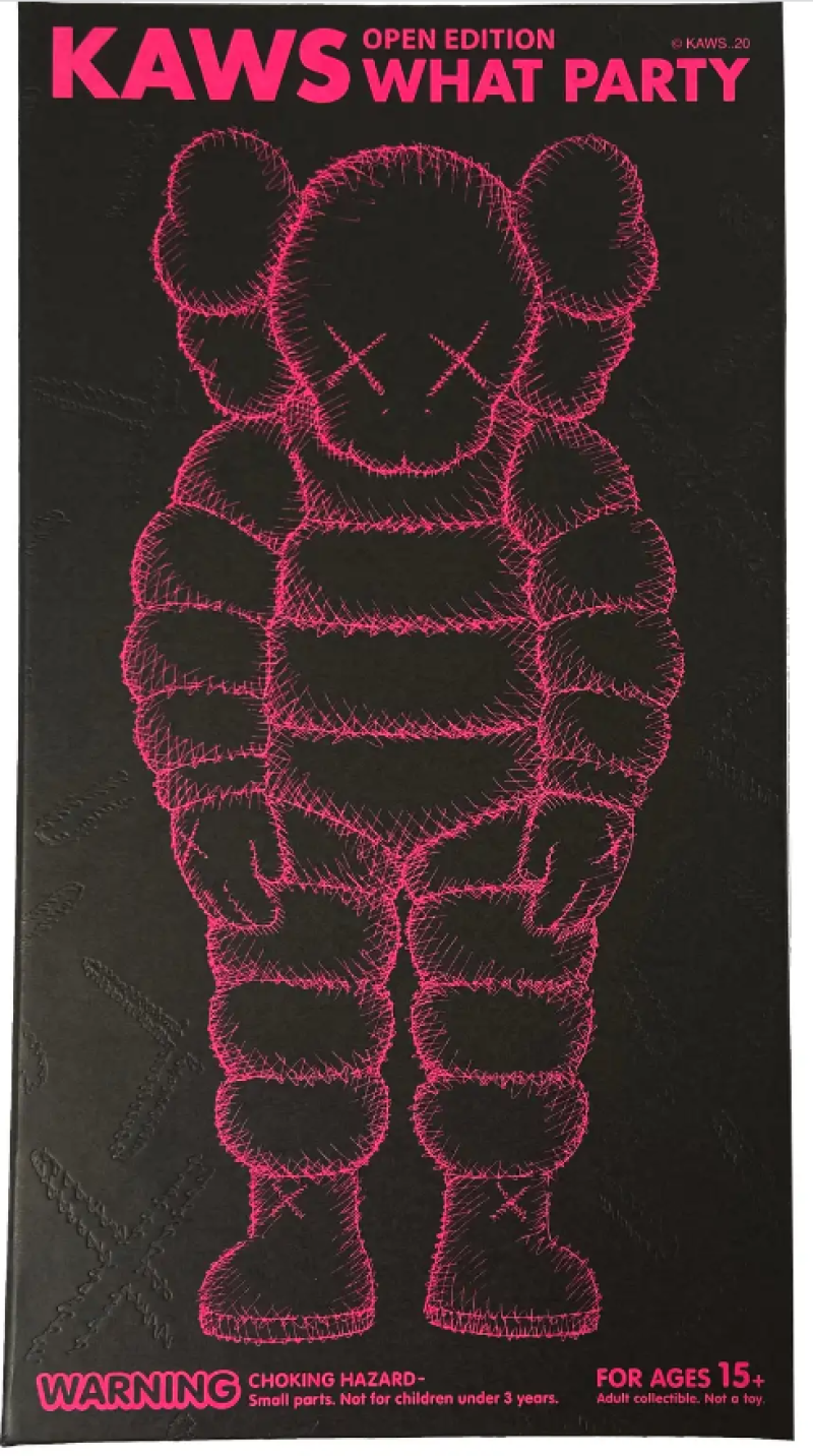 KAWS What Party - Pink | eBay
